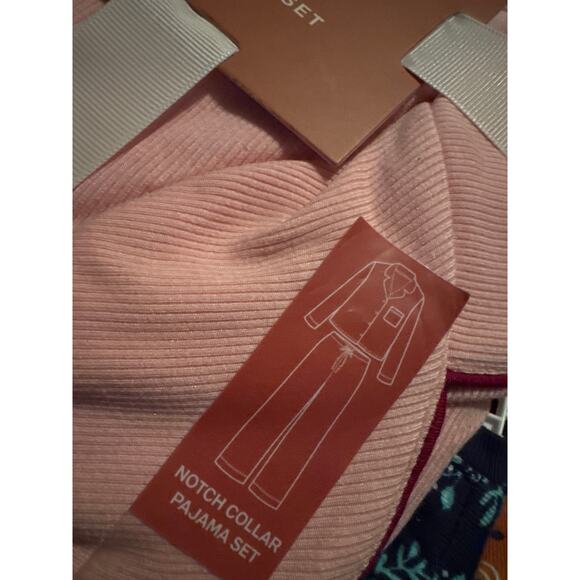 Brand New State of Day Women's Size 2X Pink Pajama Set Lounge Long Sleeve - Picture 6 of 7